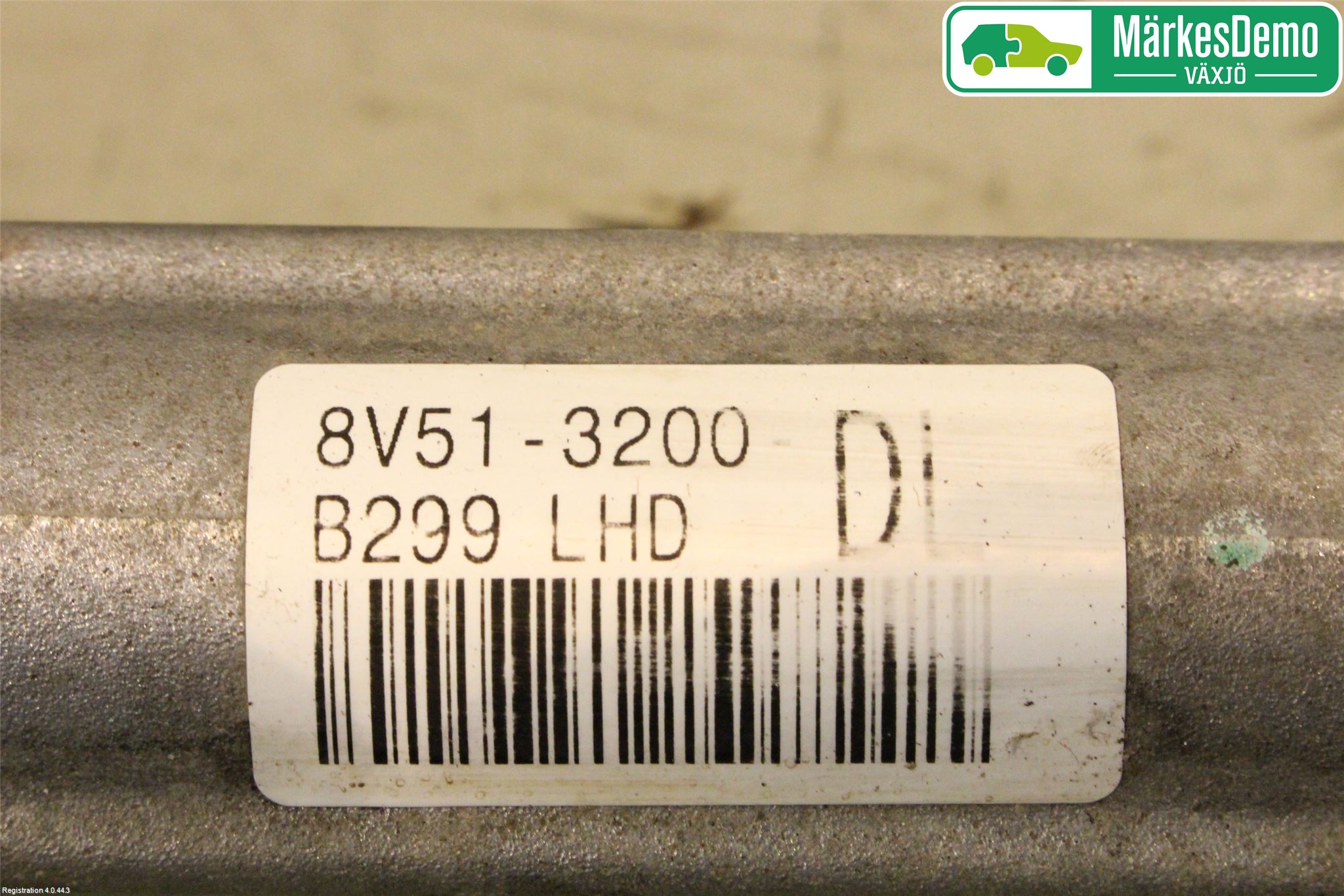 Ford FIESTA 13-17 Servo Snekke - Tannstang
