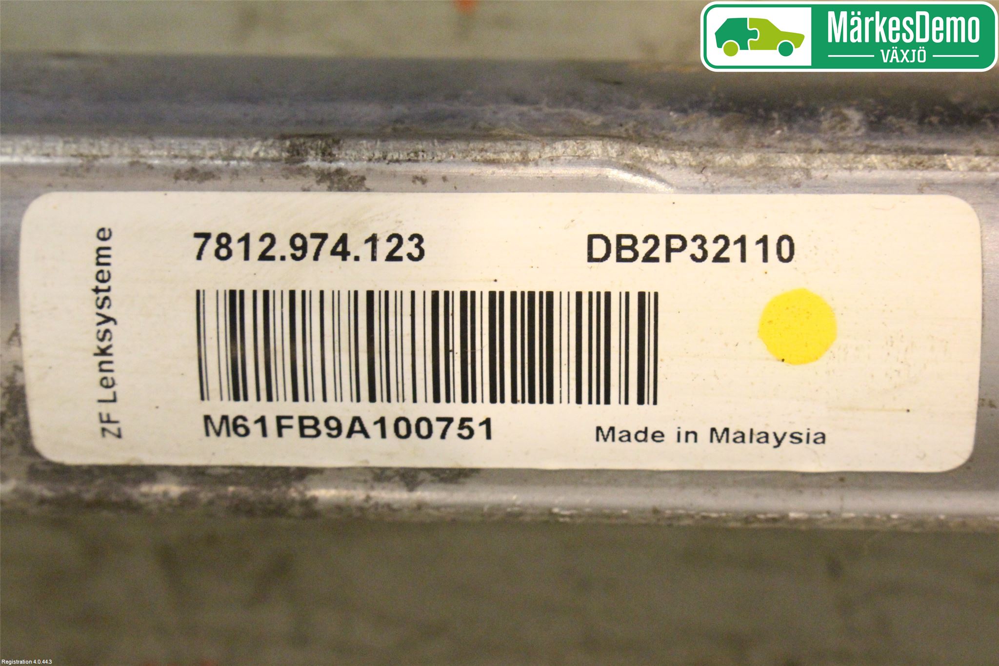 Mazda CX-3 Servo Snekke - Tannstang