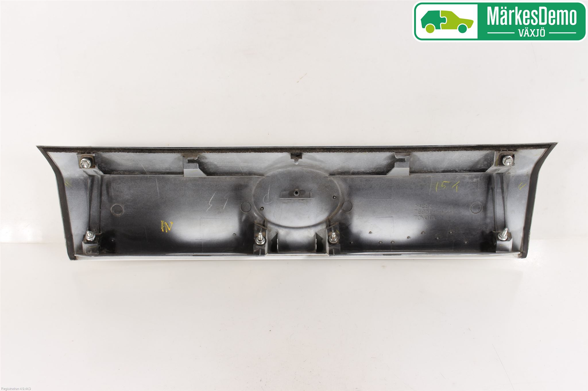 Toyota URBAN CRUISER Refleksplate - Skiltplate