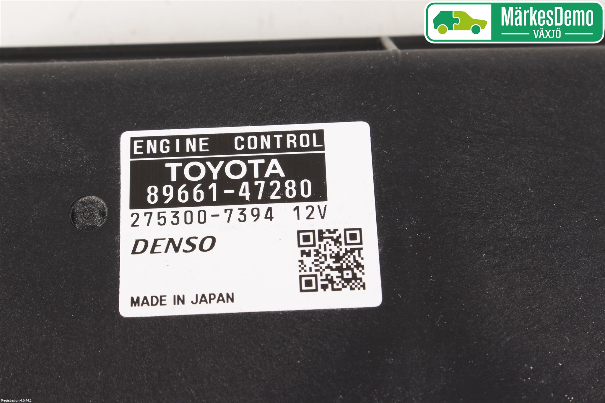 Toyota PRIUS ZVW30 09-20 Styreenhet Innsprøytning