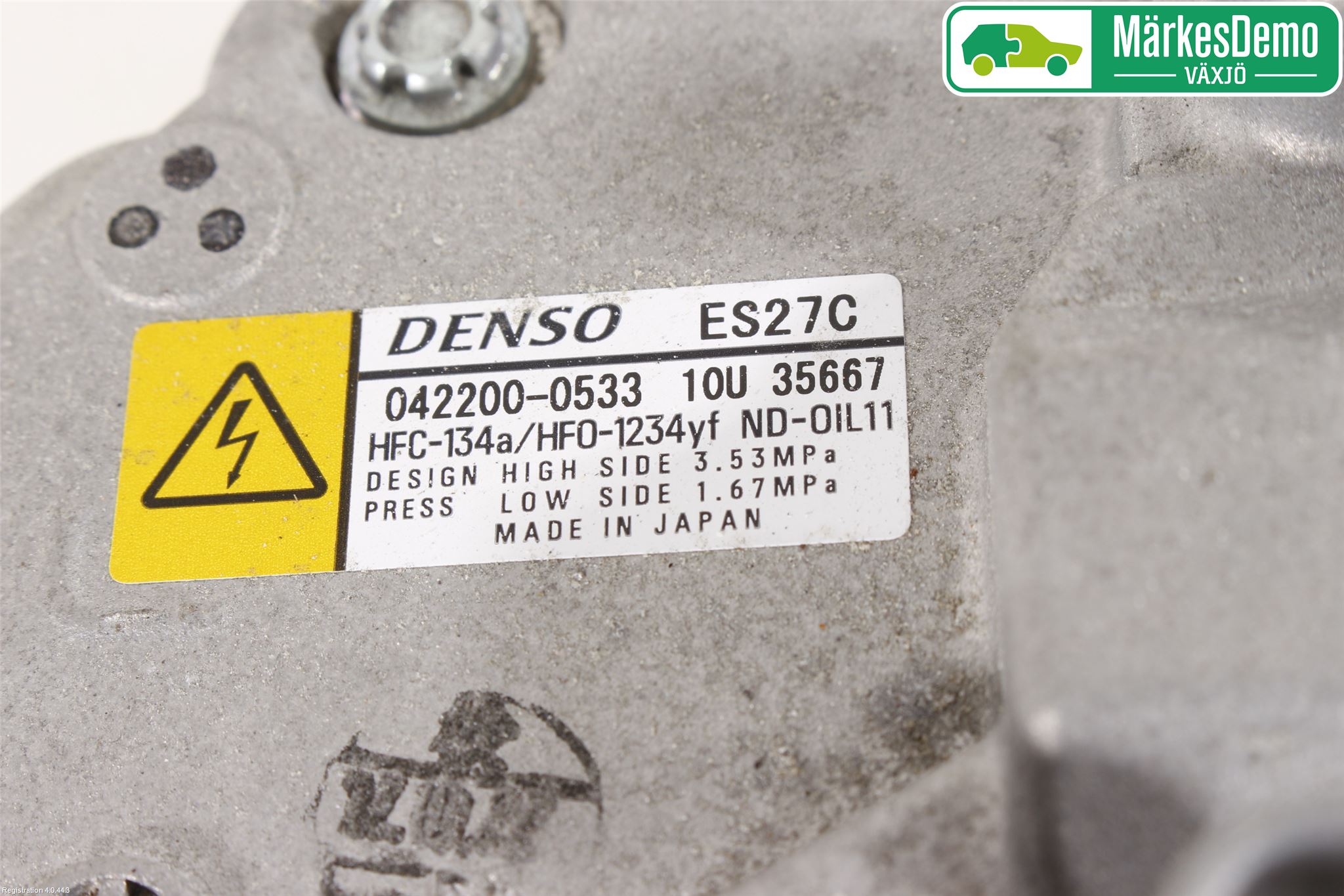 Toyota RAV4 13-18 Varme Ac Kompressor