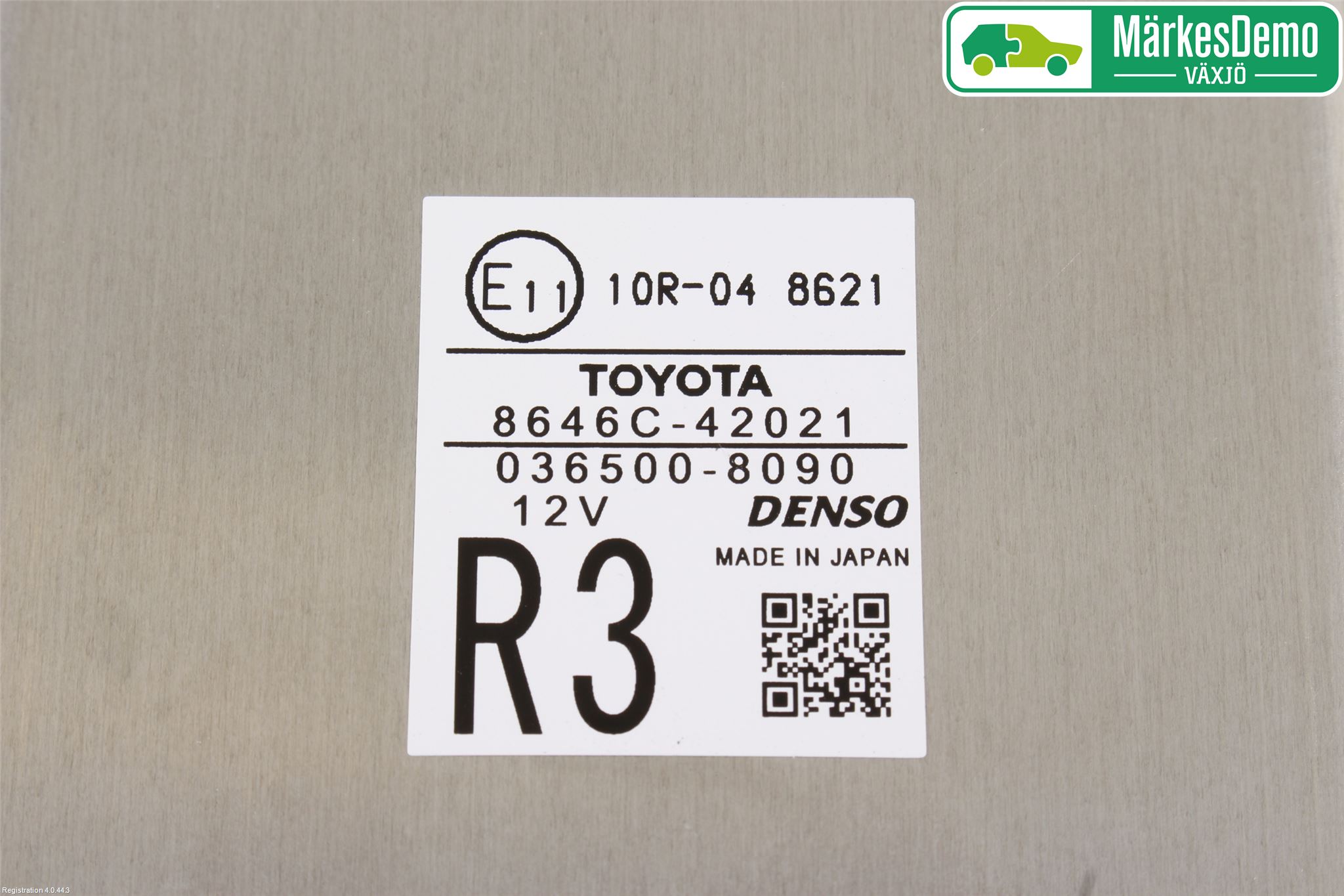 Toyota RAV4 13-18 Sensor Kollisjonsbeskyttelse