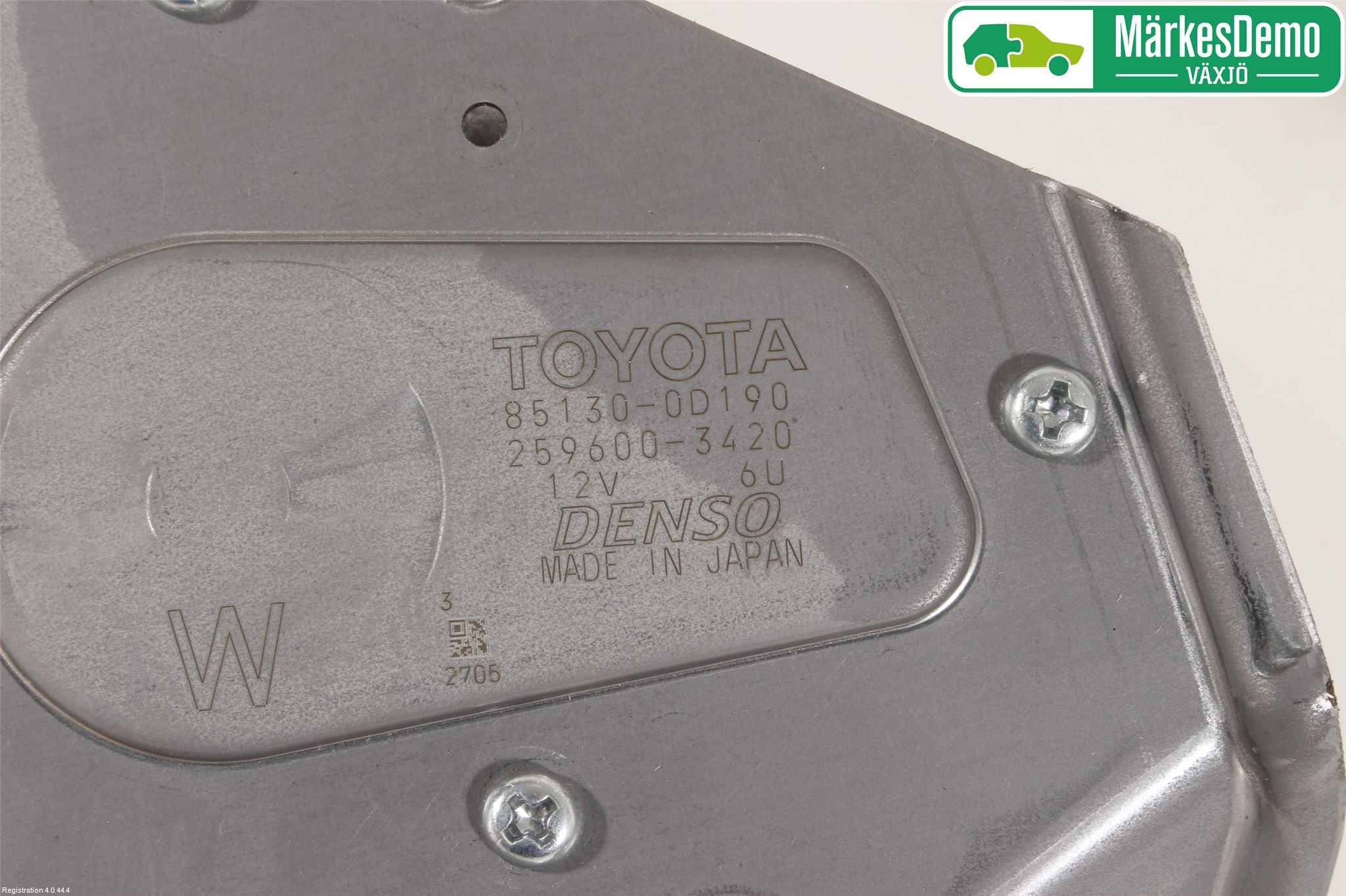 Toyota YARIS XP130 15-20 Viskermotor Bakluke