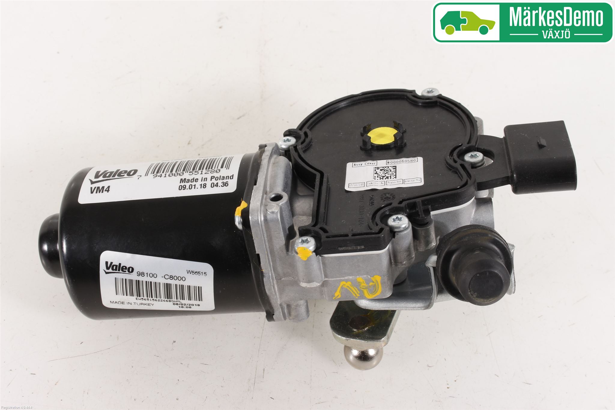 Hyundai i20 GB 15-20 Viskermotor Frontrute