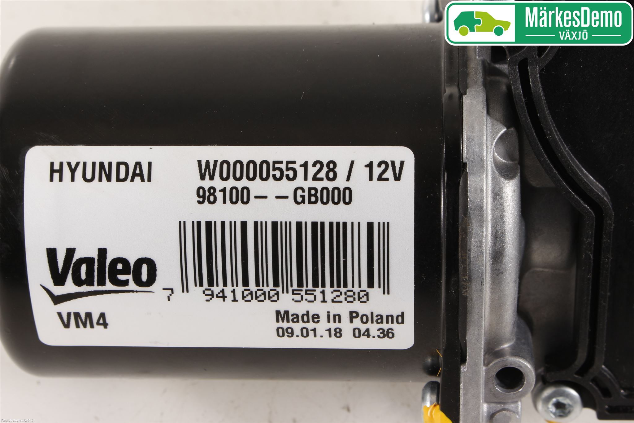 Hyundai i20 GB 15-20 Viskermotor Frontrute
