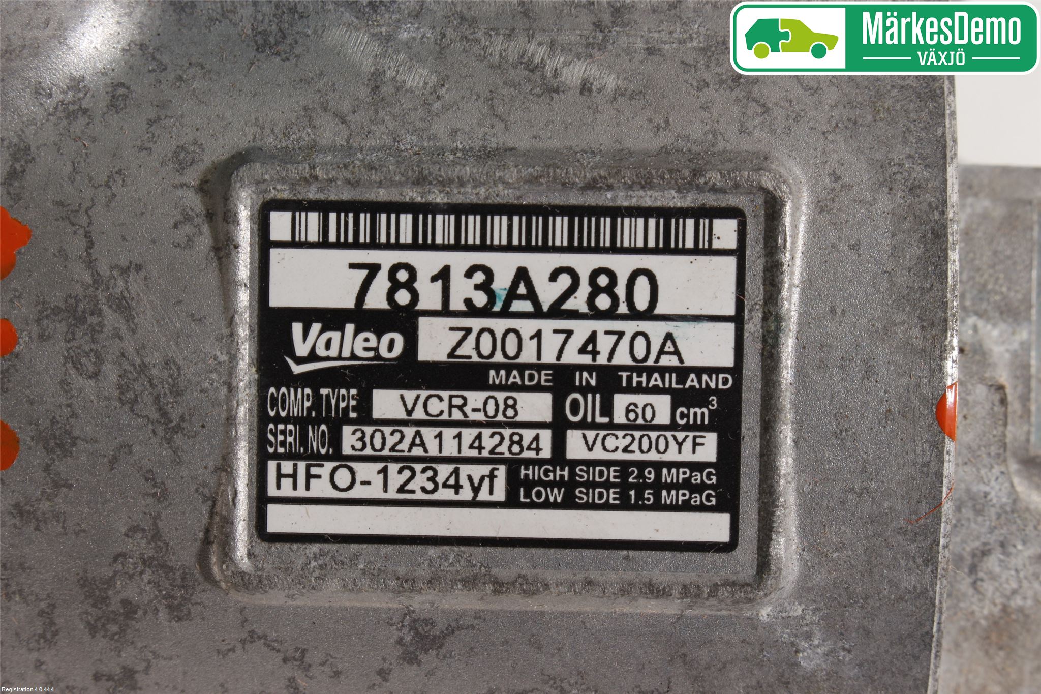Mitsubishi SPACE STAR 13- Varme Ac Kompressor