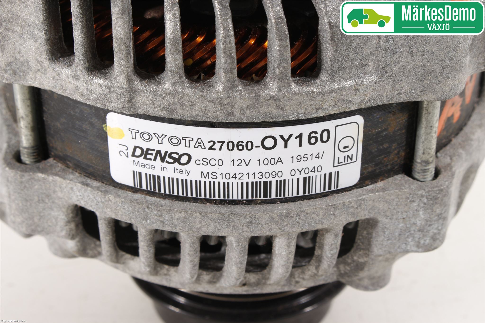Toyota YARIS XP130 15-20 Dynamo