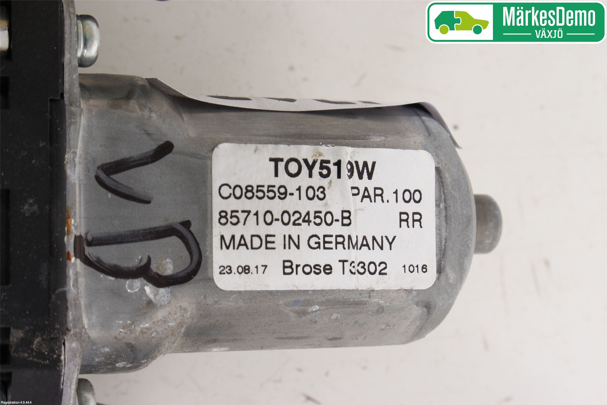 Toyota AURIS 13-19 Vindusheis El Komp