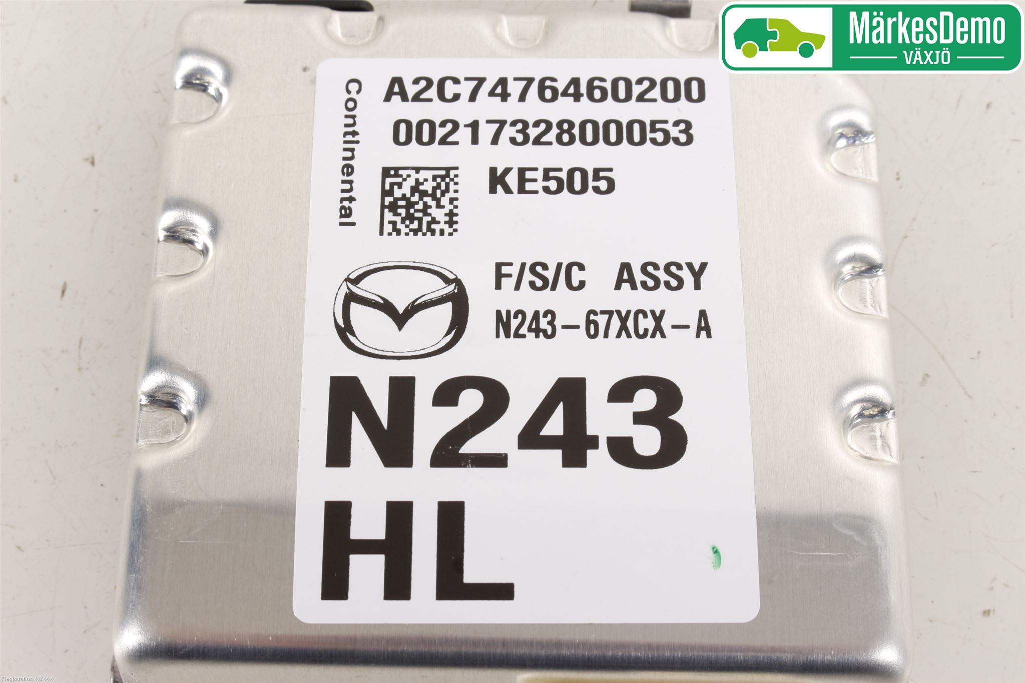 Mazda MX-5 IV (ND/ND2/ND3) MIATA 15- Sensor Kollisjonsbeskyttelse