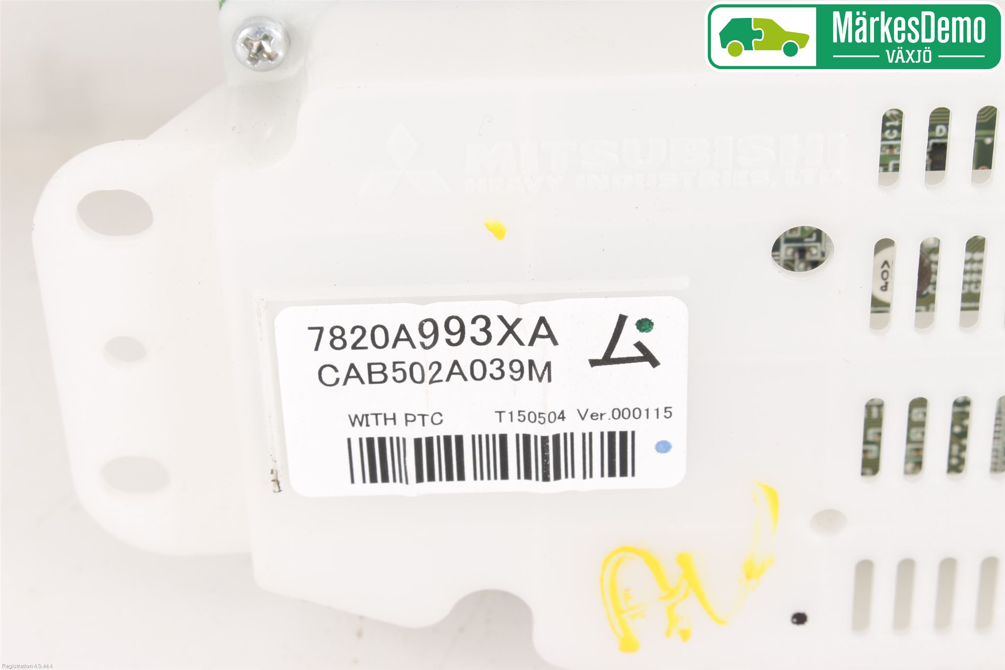 Mitsubishi OUTLANDER 13-21 Varme Ac Betjening-Display