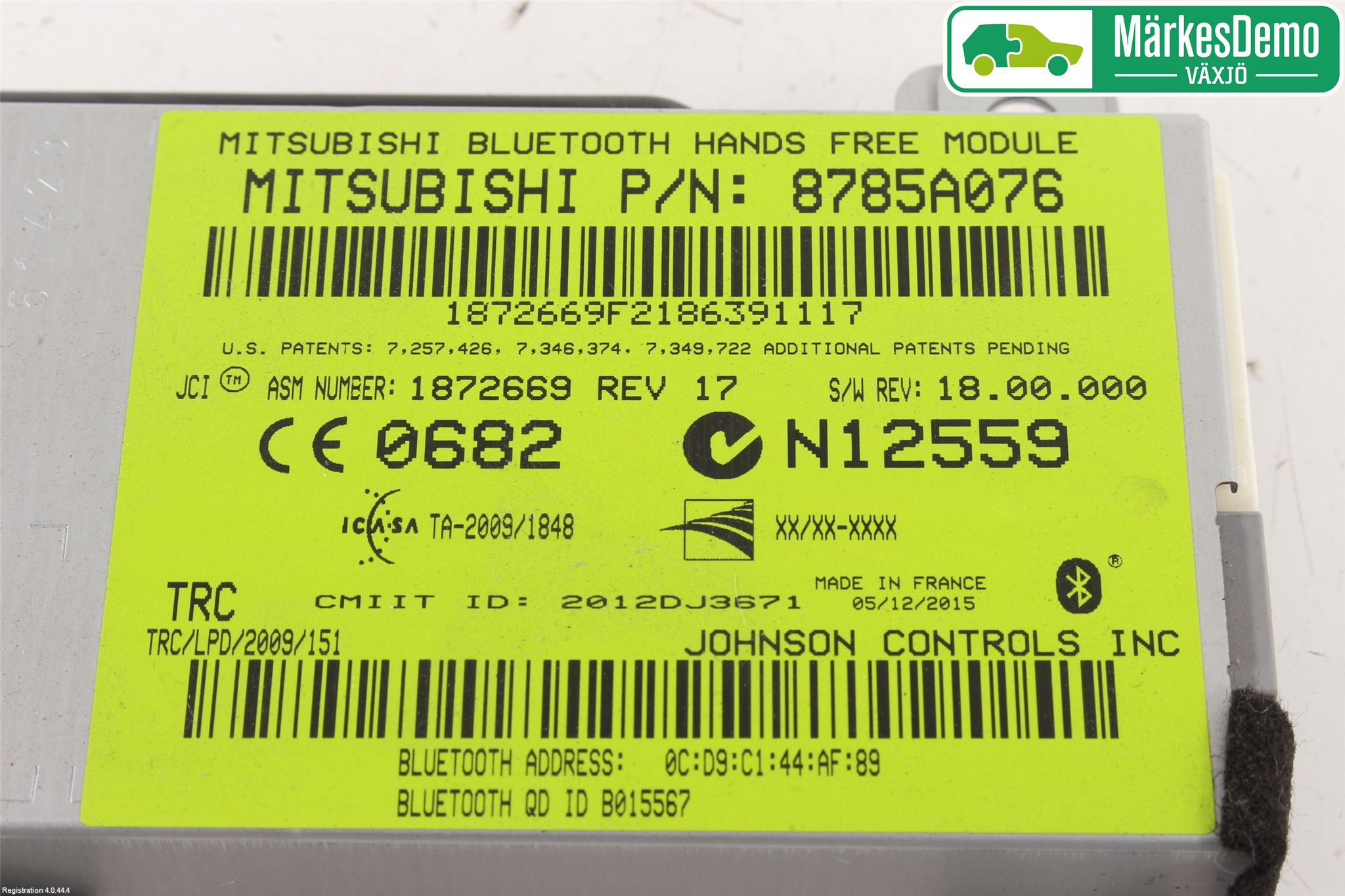 Mitsubishi OUTLANDER 13-21 Stereo Radio Med Cd
