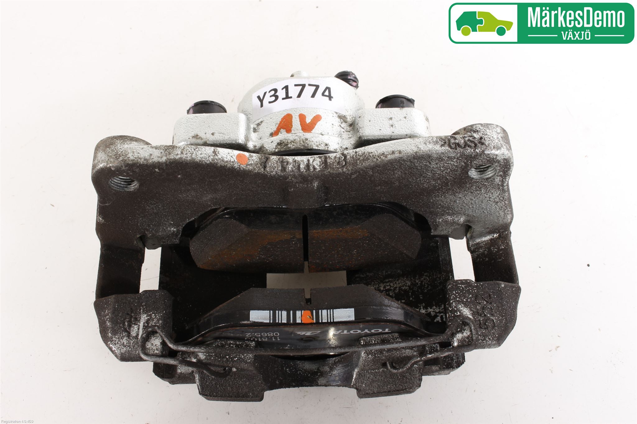 Toyota YARIS XP130 15-20 Bremsecaliper Foran Høyre