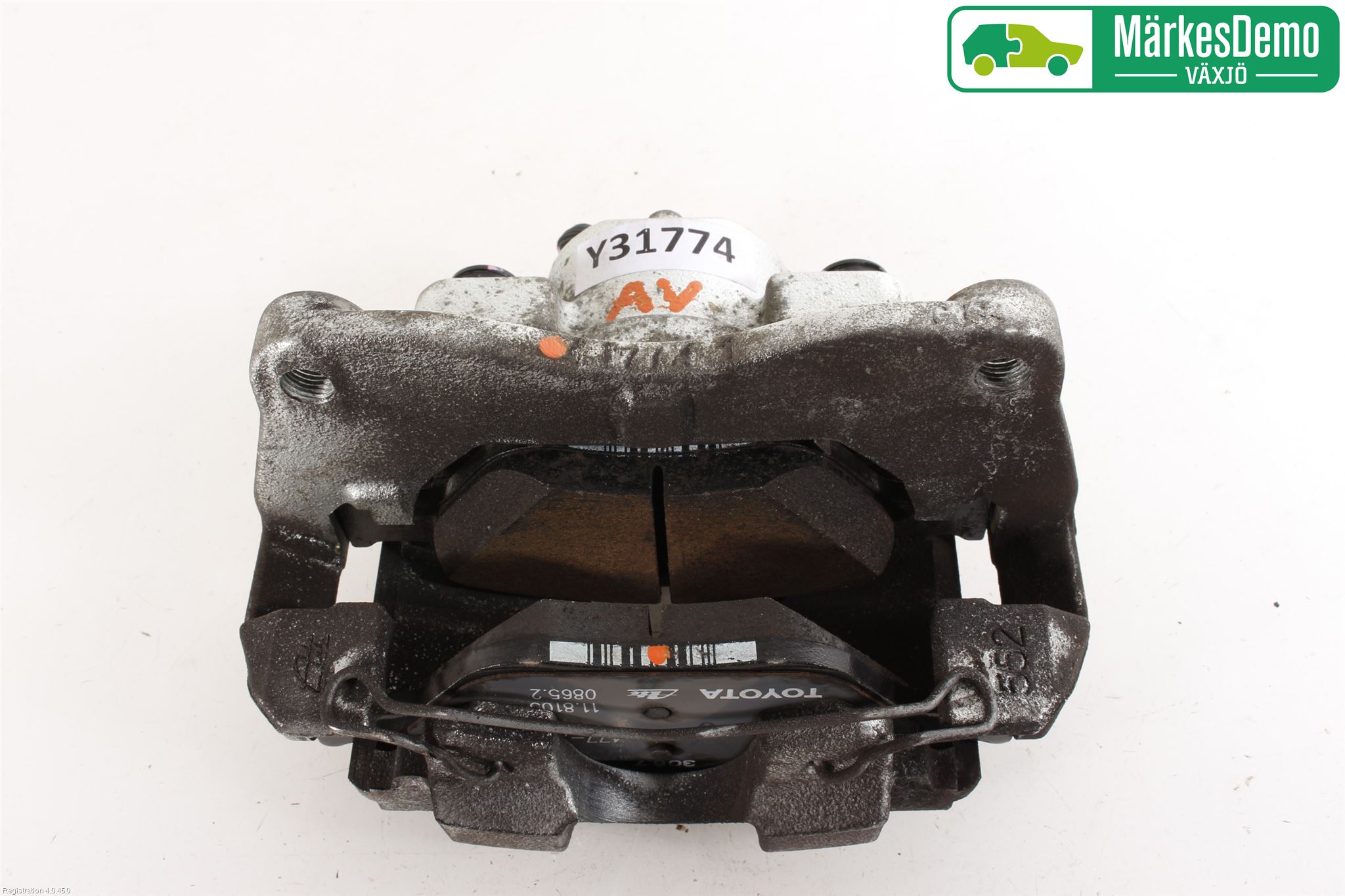 Toyota YARIS XP130 15-20 Bremsecaliper Foran Venstre