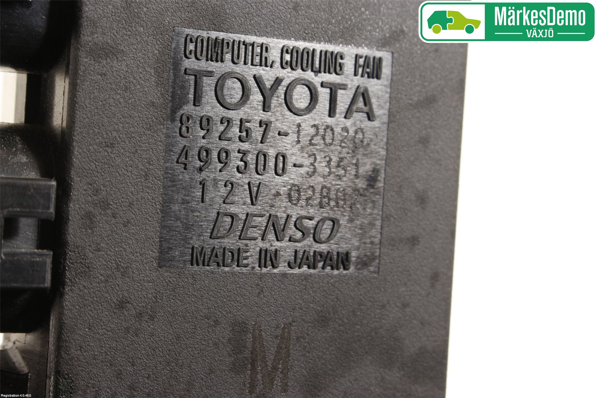 Toyota YARIS XP130 15-20 Varmeapparat Viftemotstand