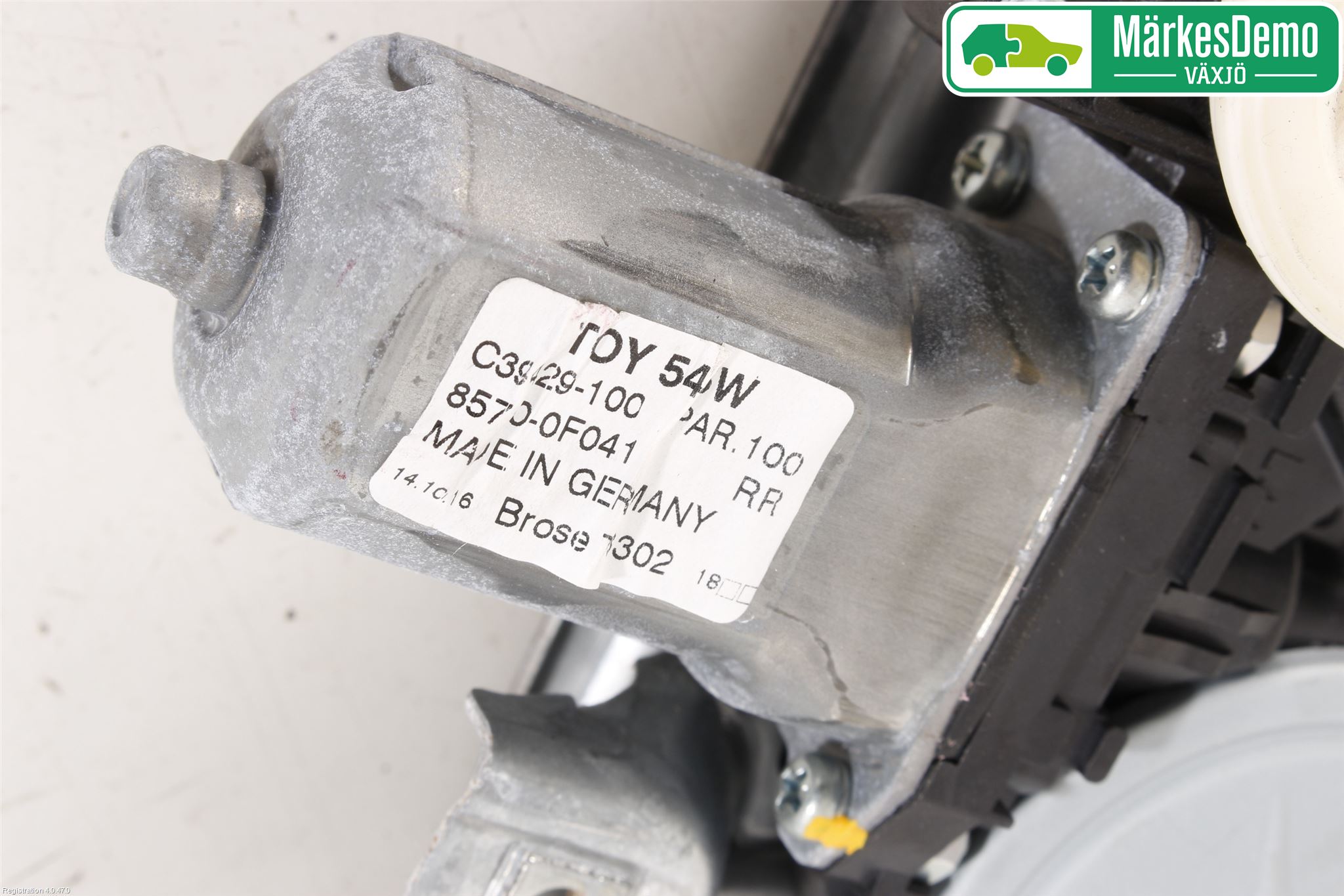 Toyota VERSO 09-18 Vindusheis El Komp