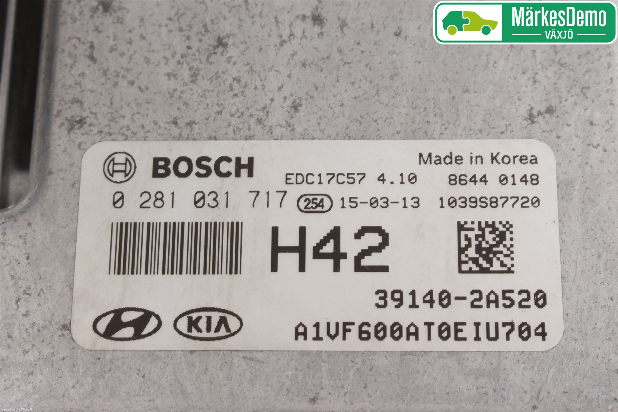 Hyundai i40 16-18 Styreenhet Innsprøytning