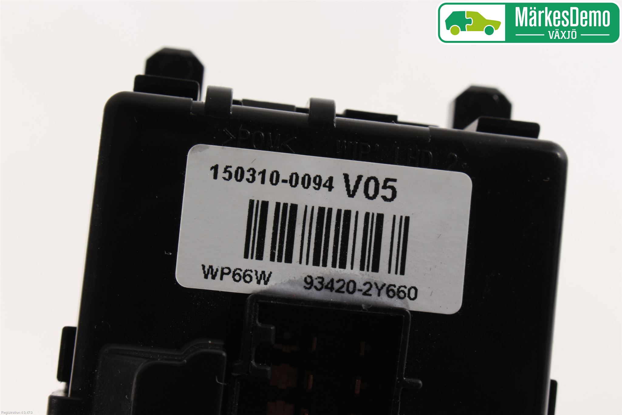 Hyundai i40 16-18 Bryter Ratt Visker - Spyler