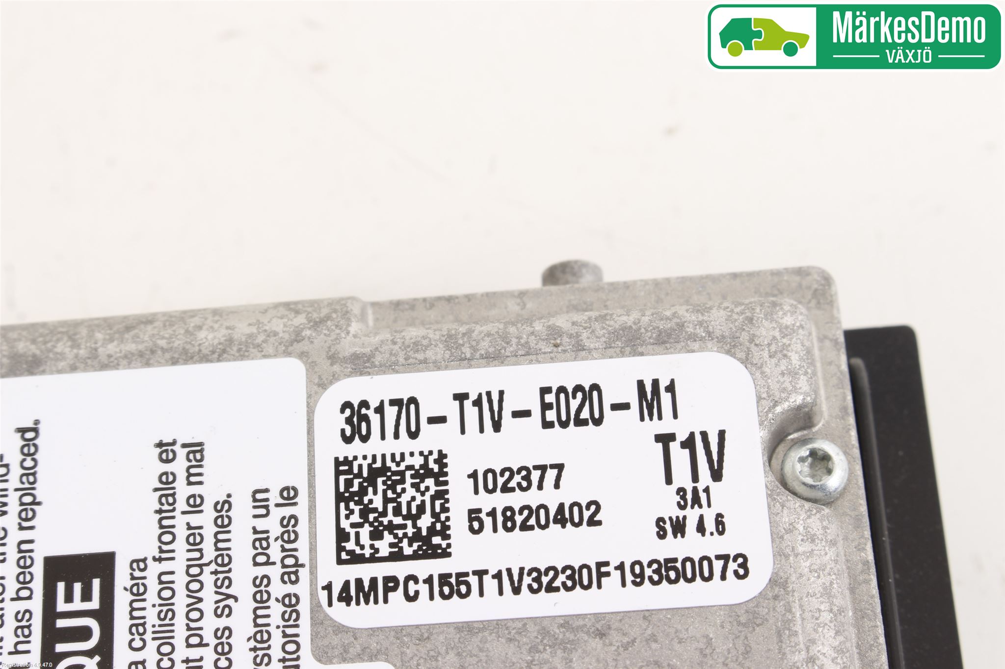 Honda CR-V 13-18 Sensor Kollisjonsbeskyttelse