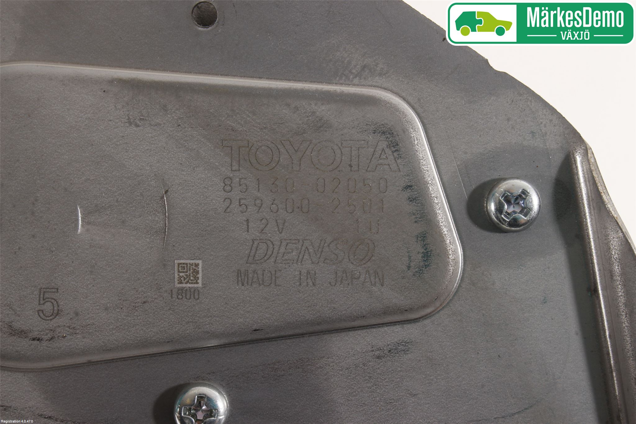 Toyota AURIS 13-19 Viskermotor Bakluke