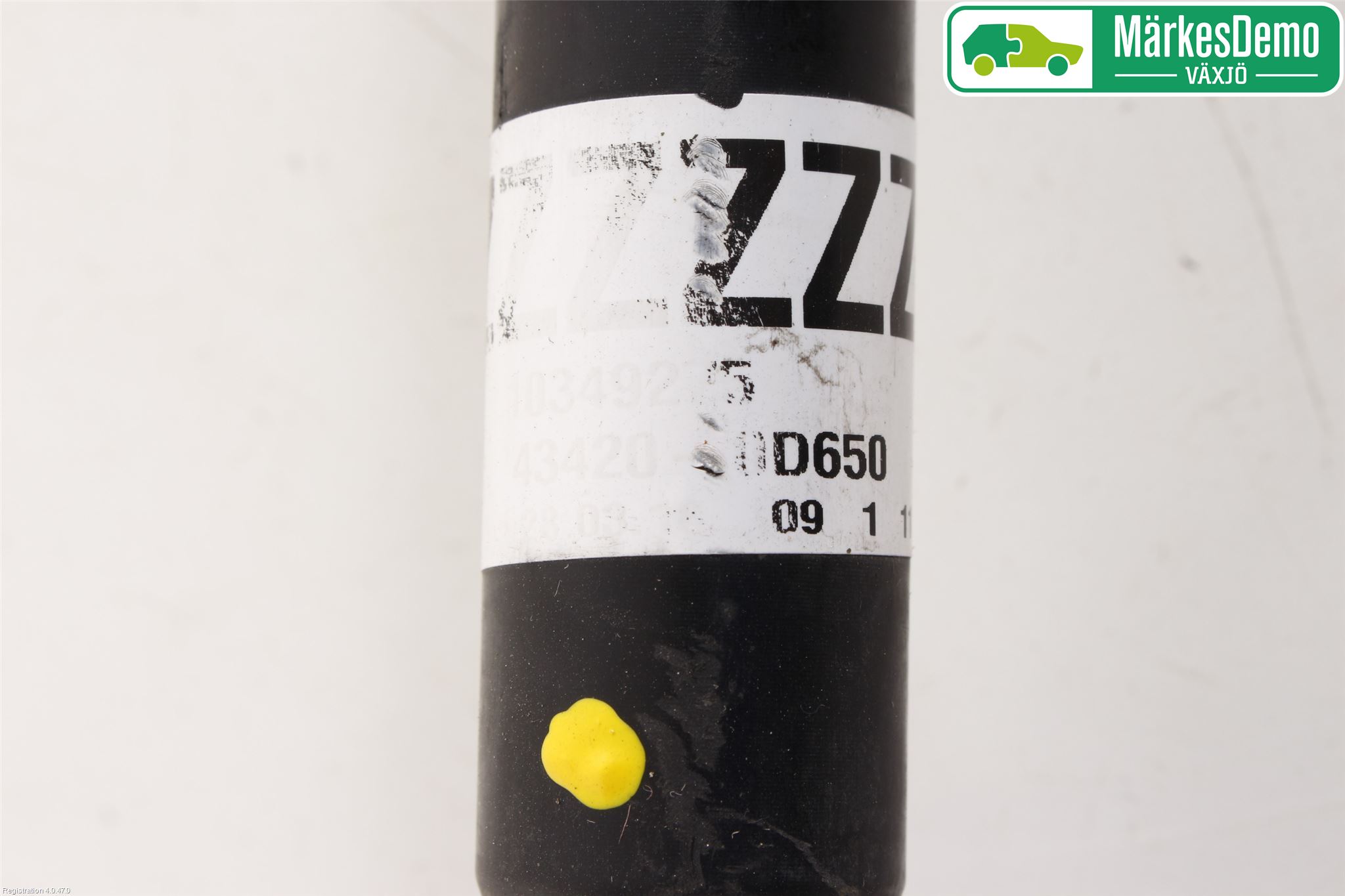 Toyota YARIS XP130 15-20 Drivaksel Foran Kompl Venstre