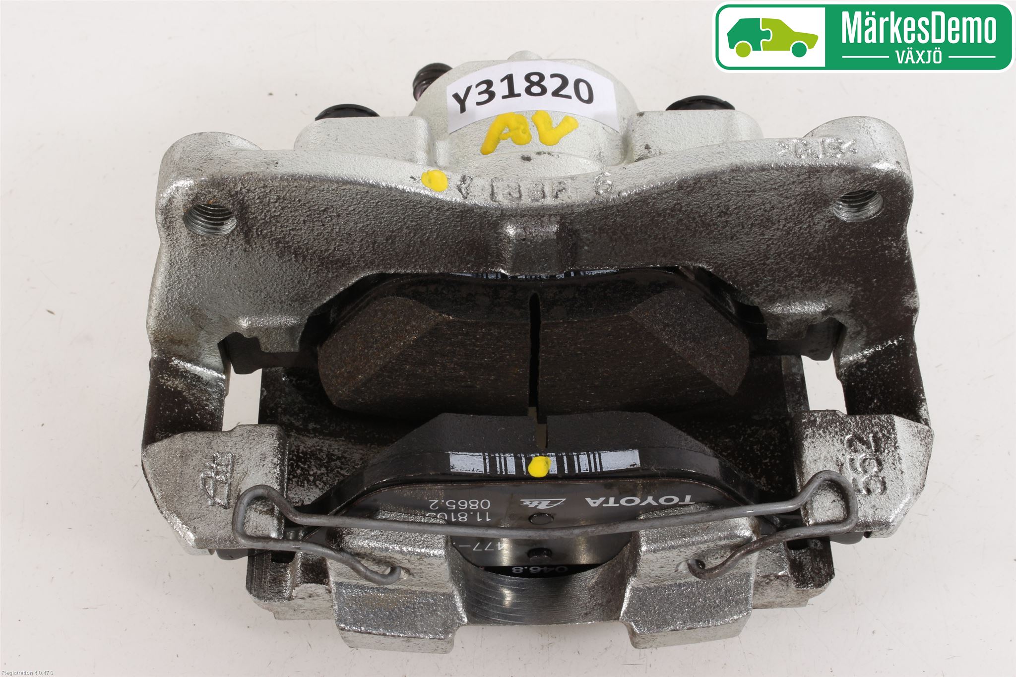Toyota YARIS XP130 15-20 Bremsecaliper Foran Venstre