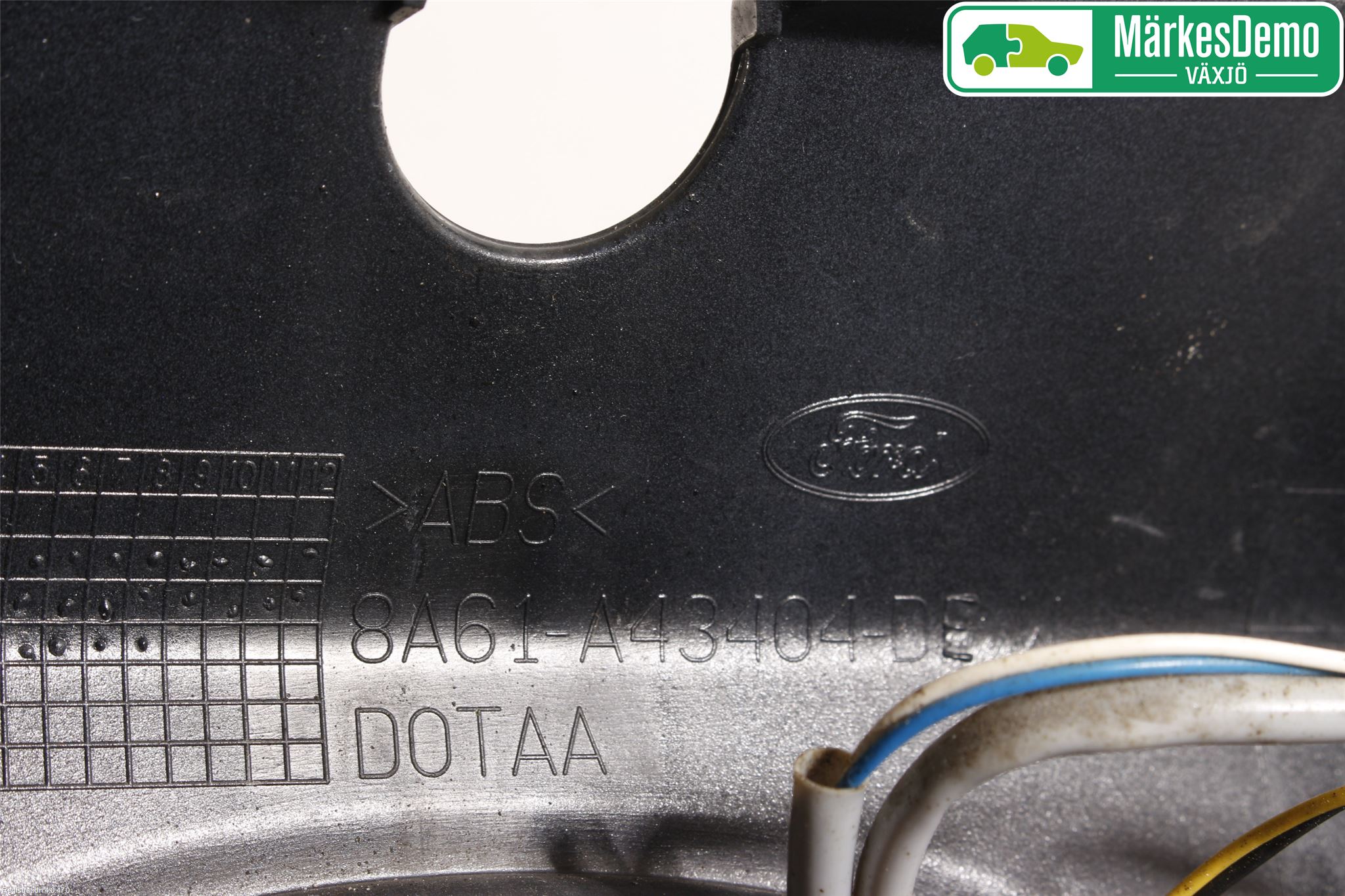 Ford FIESTA 09-12 Refleksplate - Skiltplate