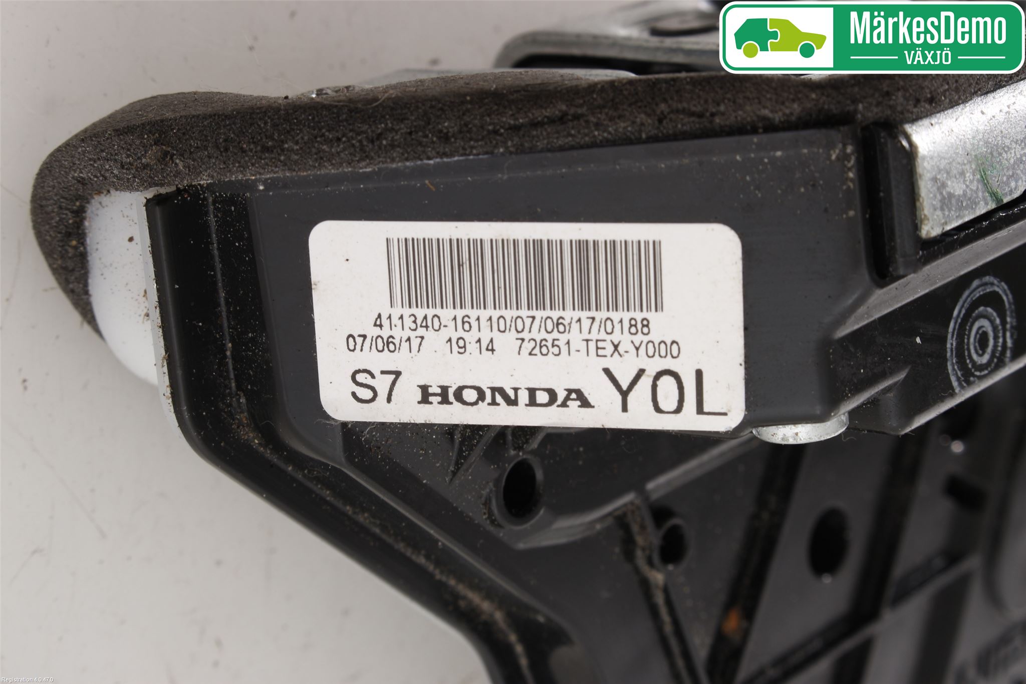Honda CIVIC 17-22 Dørlås - Låsekasse