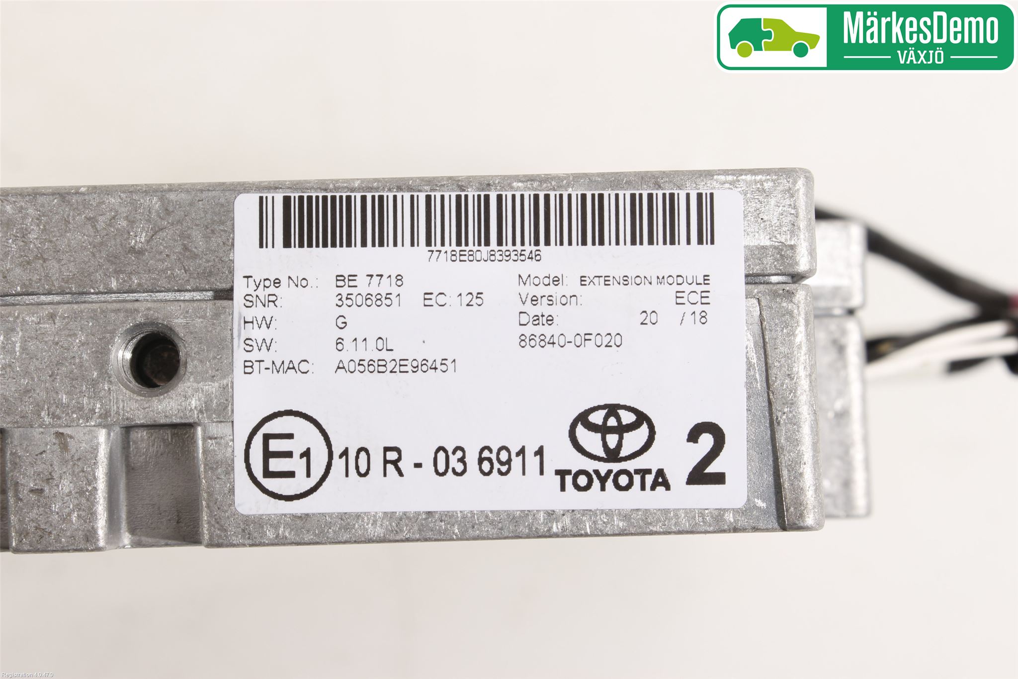 Toyota YARIS XP130 15-20 Stereo Radio Med Cd