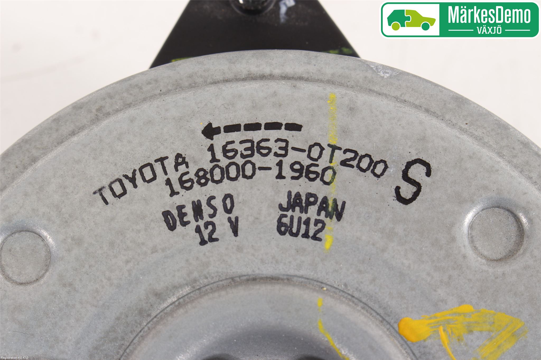 Toyota C-HR 16-23 Kjølevifte Elektrisk