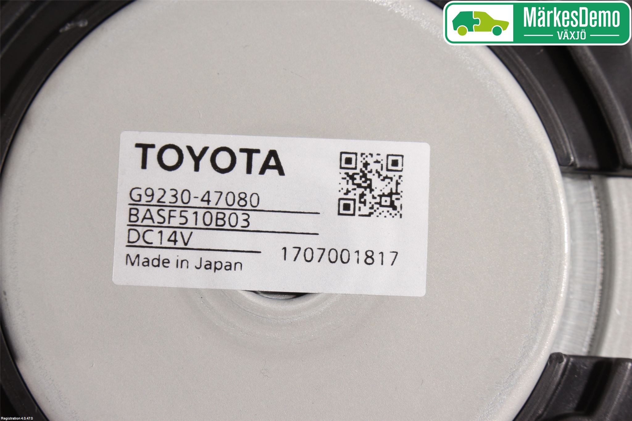Toyota C-HR 16-23 Kjølevifte Elektrisk