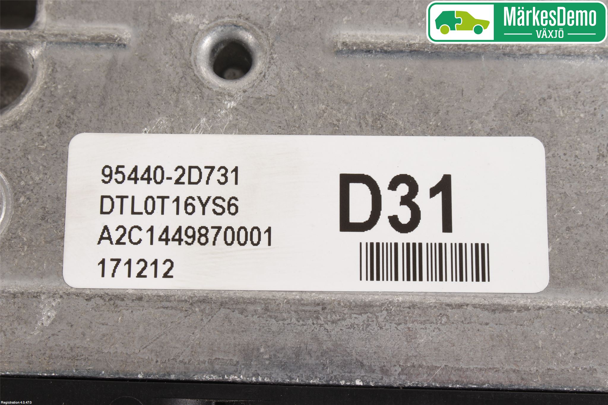 Hyundai TUCSON 05- Styreenhet Gearkasse