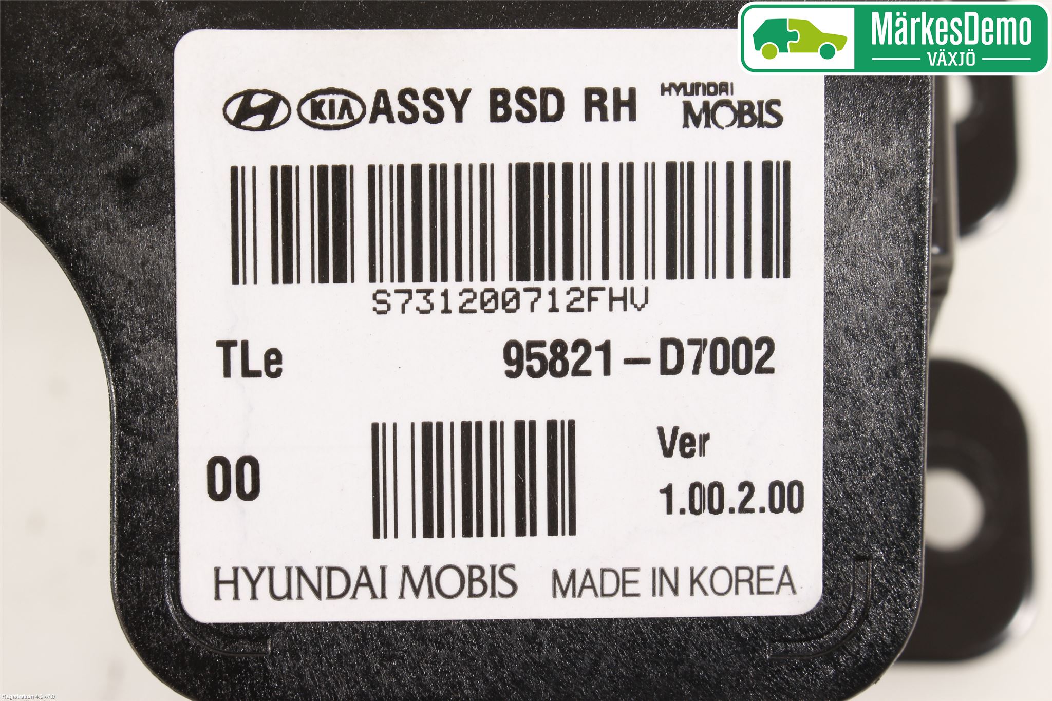 Hyundai TUCSON 05- Sensor Kollisjonsbeskyttelse