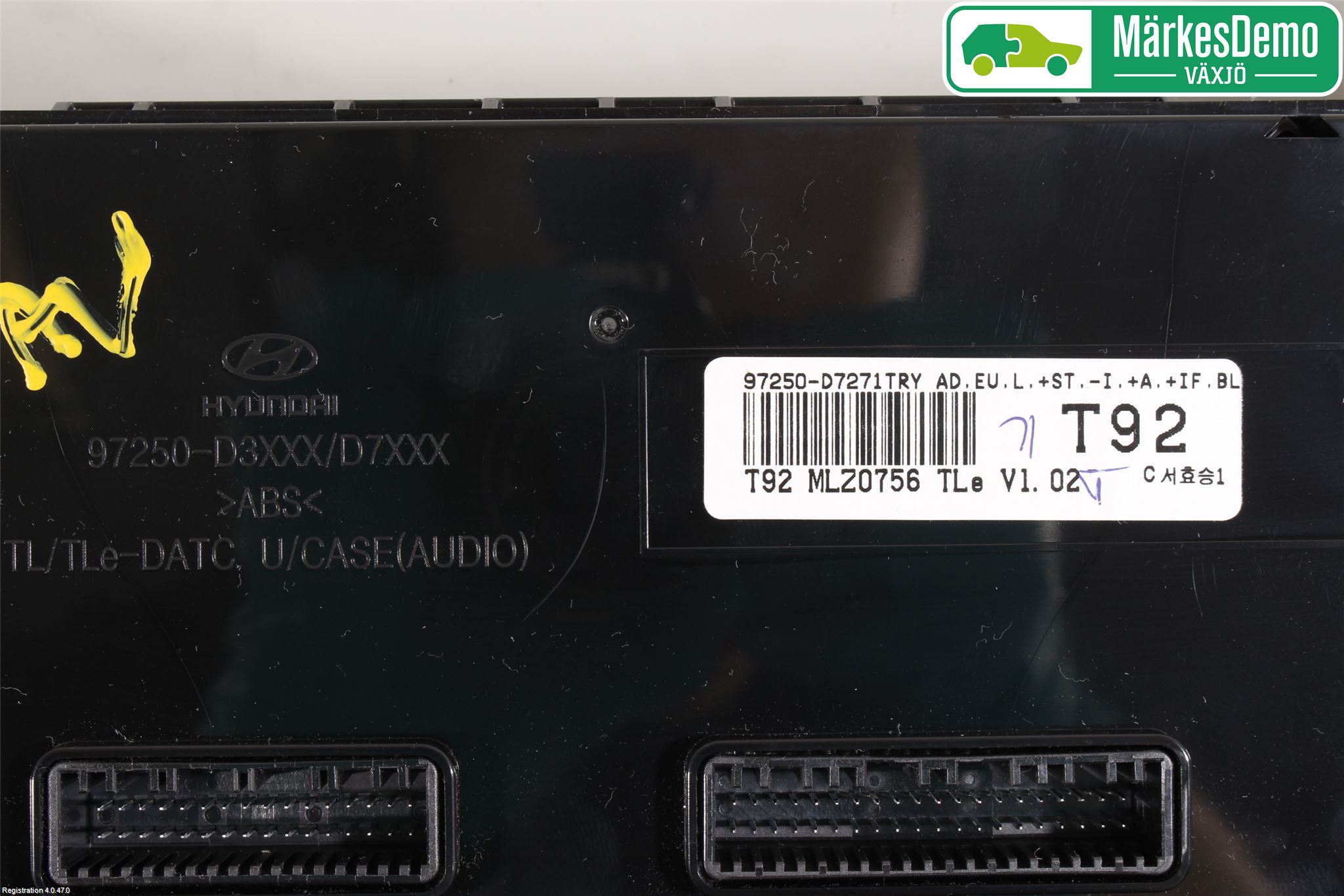Hyundai TUCSON 05- Varme Ac Betjening-Display