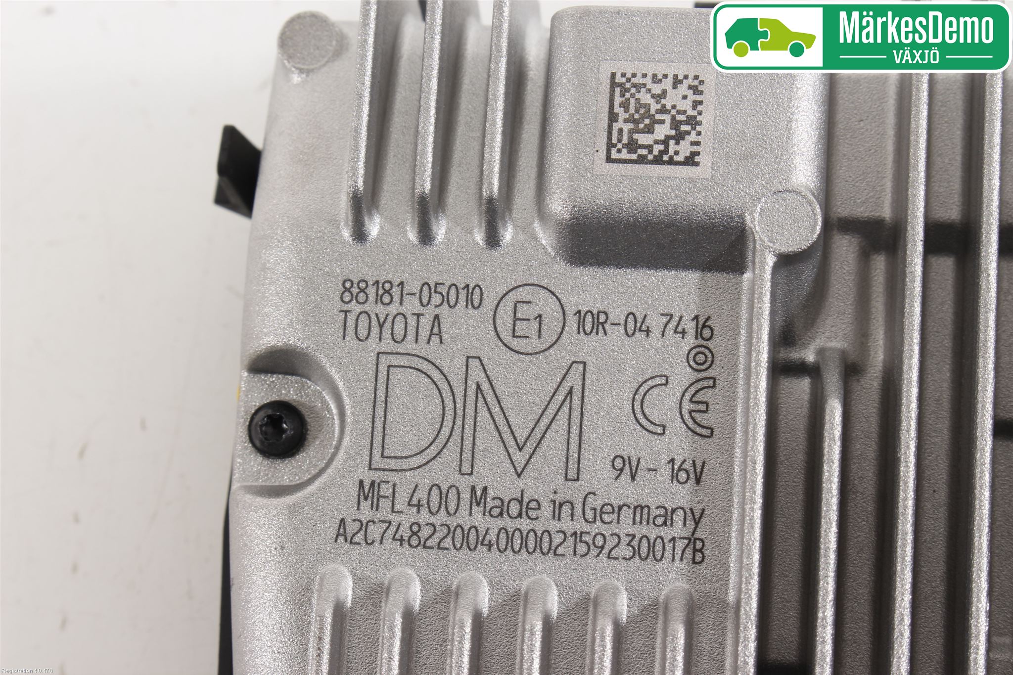 Toyota AVENSIS 16-18 Sensor Kollisjonsbeskyttelse