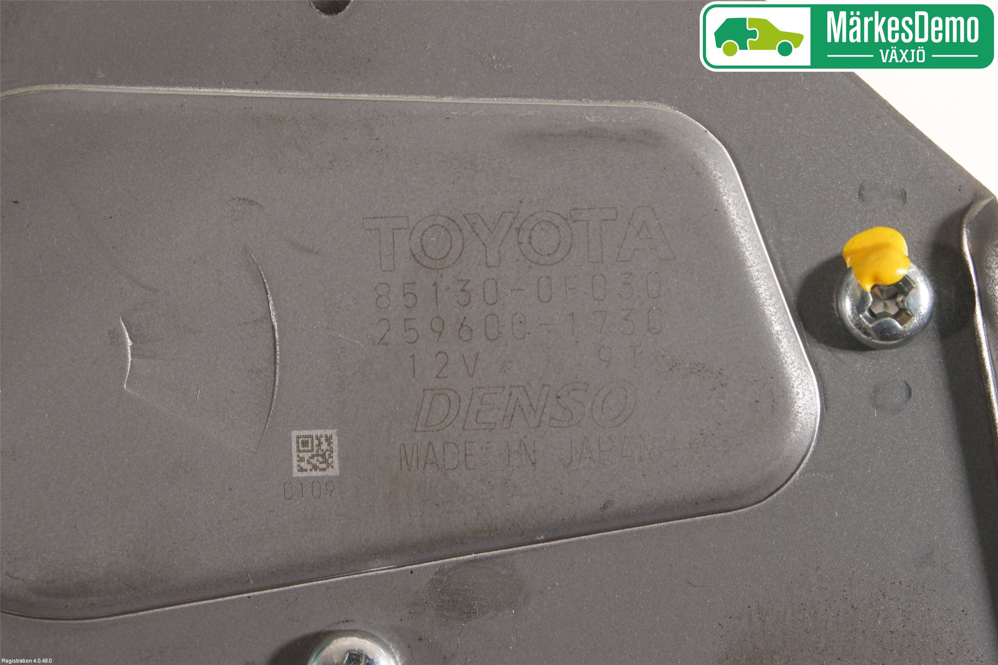 Toyota VERSO 09-18 Viskermotor Bakluke