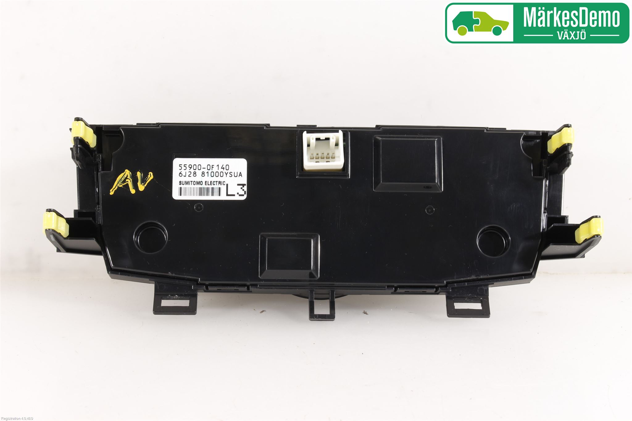 Toyota VERSO 09-18 Varme Ac Betjening-Display