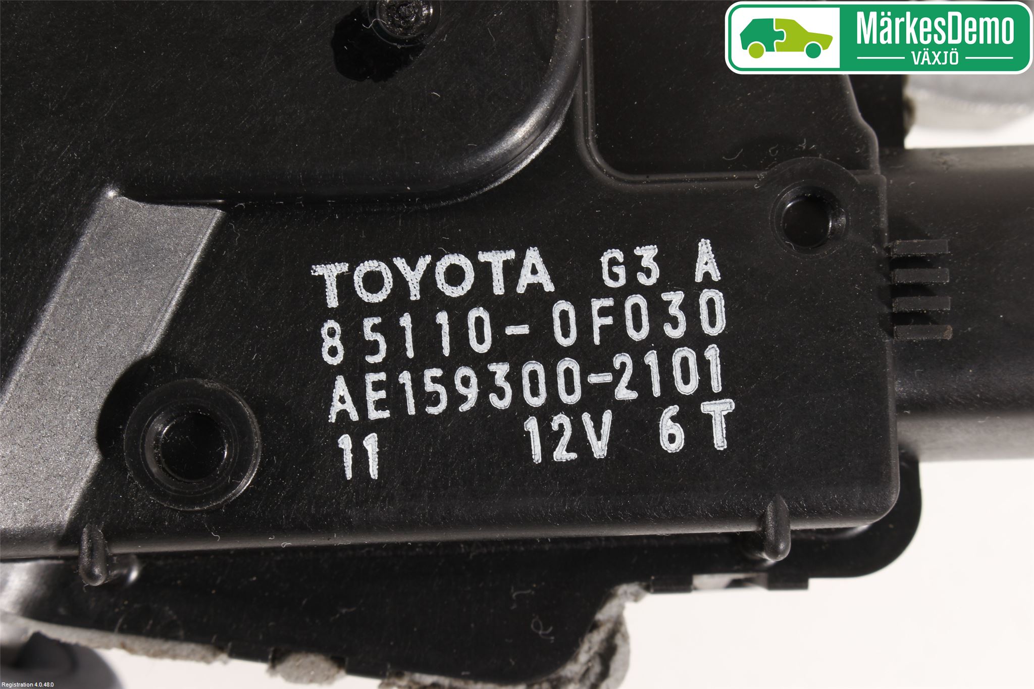 Toyota VERSO 09-18 Viskermotor Frontrute