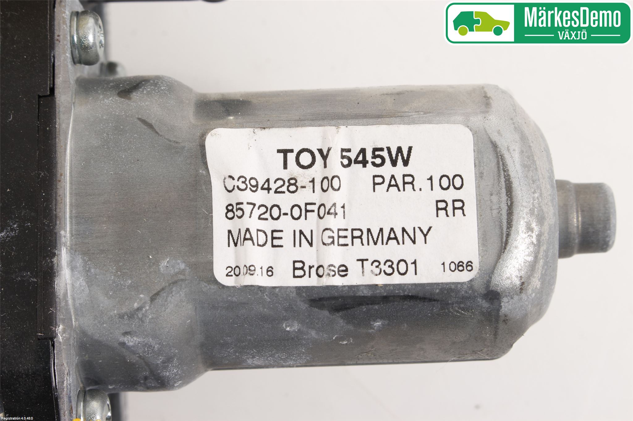 Toyota VERSO 09-18 Vindusheis El Komp