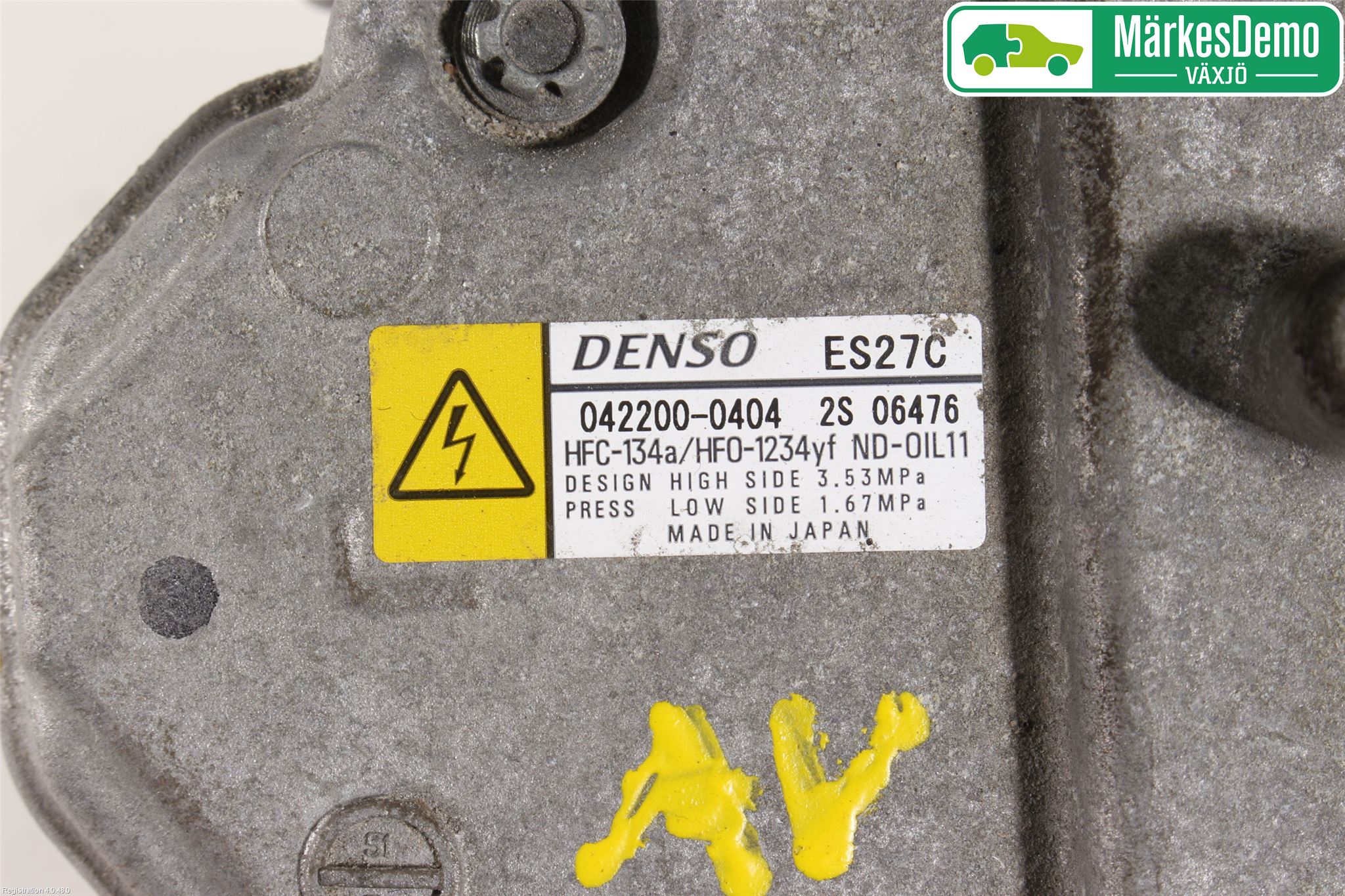 Toyota PRIUS+ ZVW40 12-20 Varme Ac Kompressor