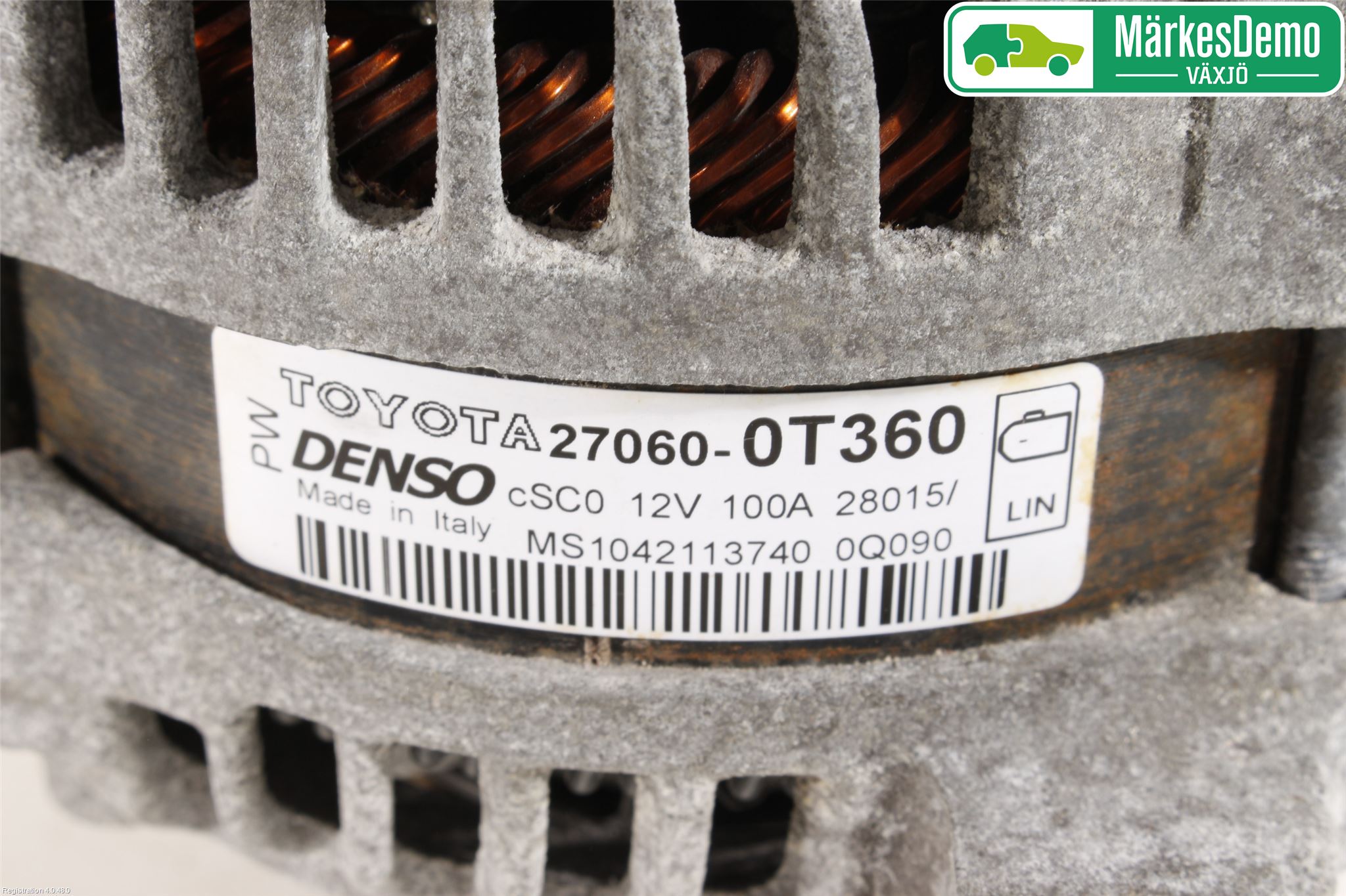 Toyota AVENSIS 16-18 Dynamo