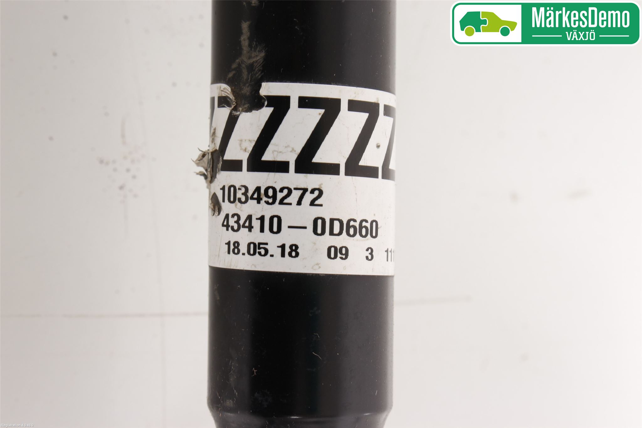 Toyota YARIS XP130 15-20 Drivaksel Foran Kompl Høyre