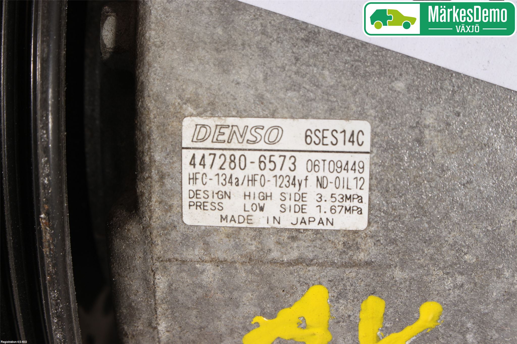 Toyota VERSO 09-18 Varme Ac Kompressor