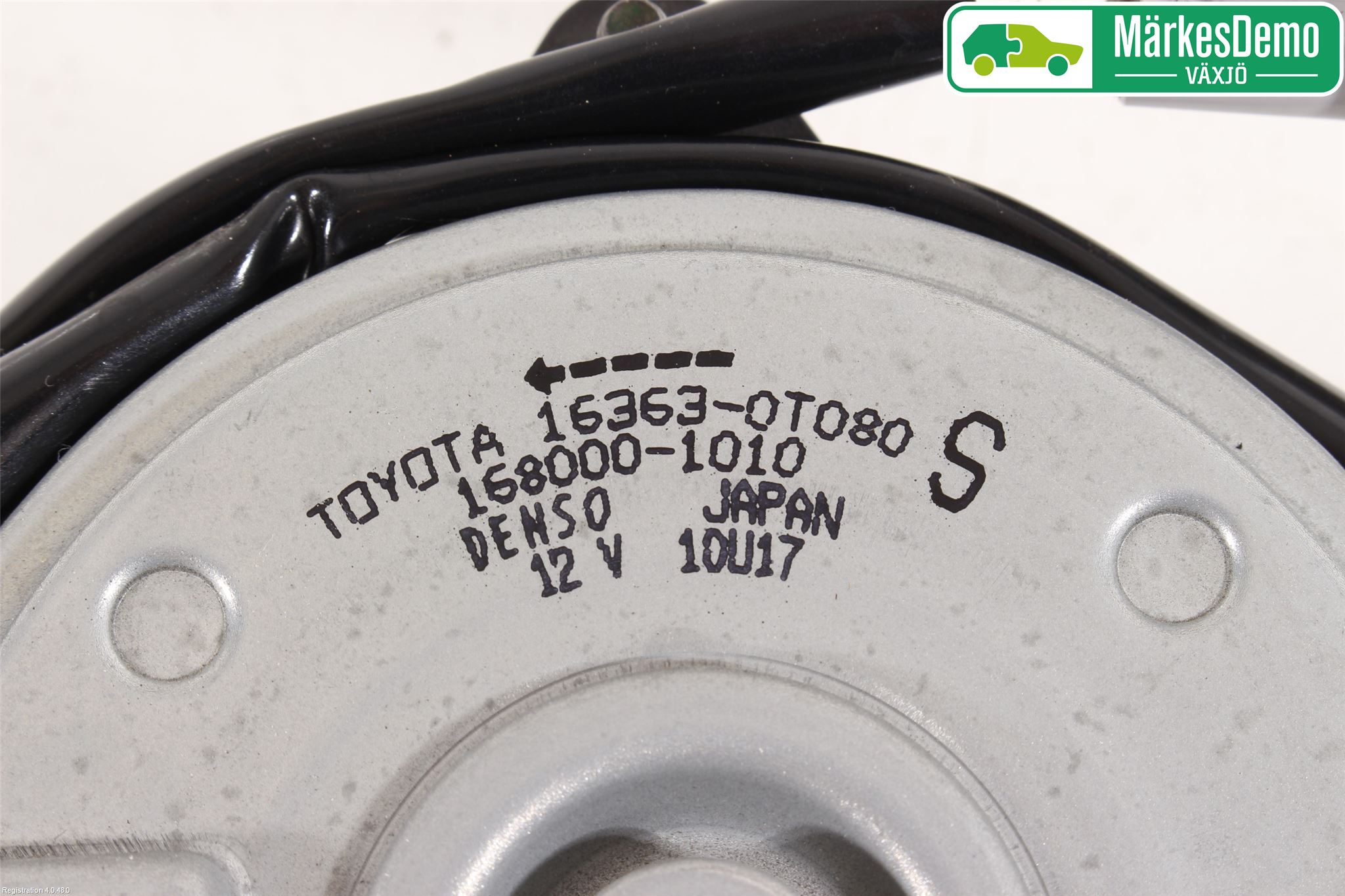 Toyota AURIS 13-19 Kjølevifte Elektrisk