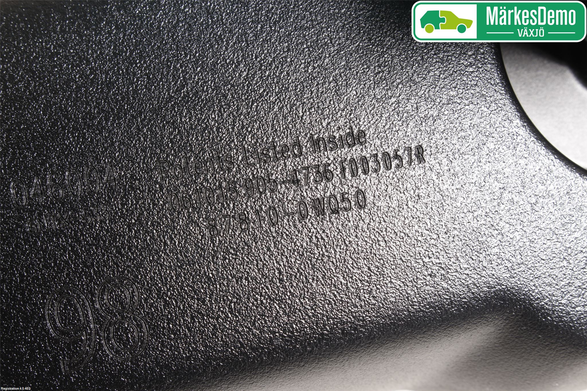 Toyota AVENSIS 16-18 Speil Innvendig El