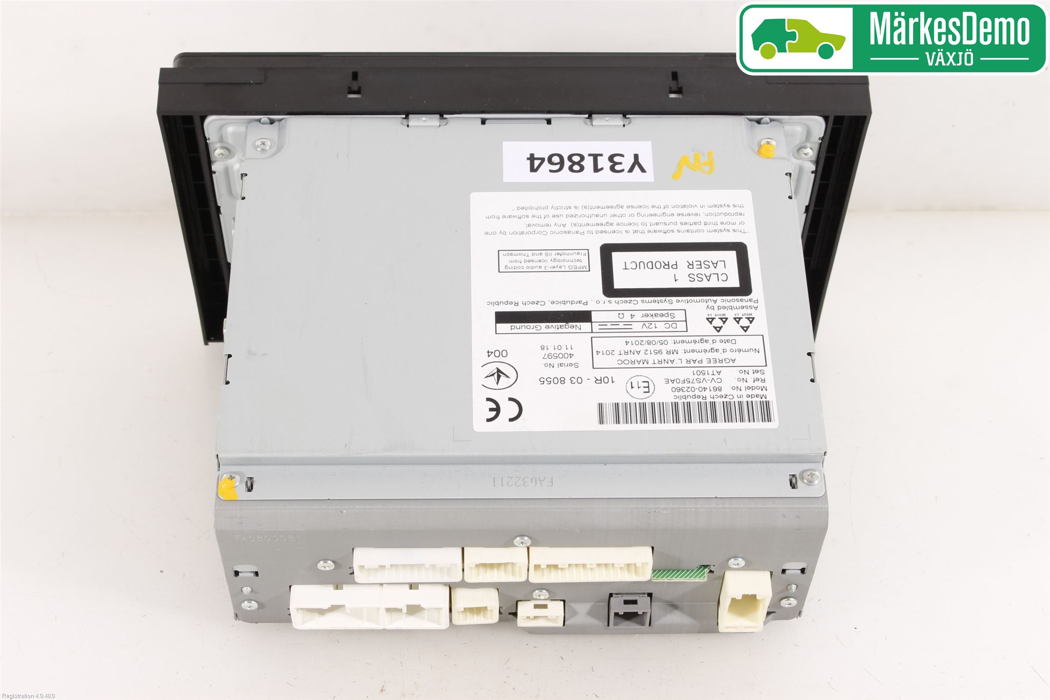 Toyota AURIS 13-19 Stereo Radio Med Cd