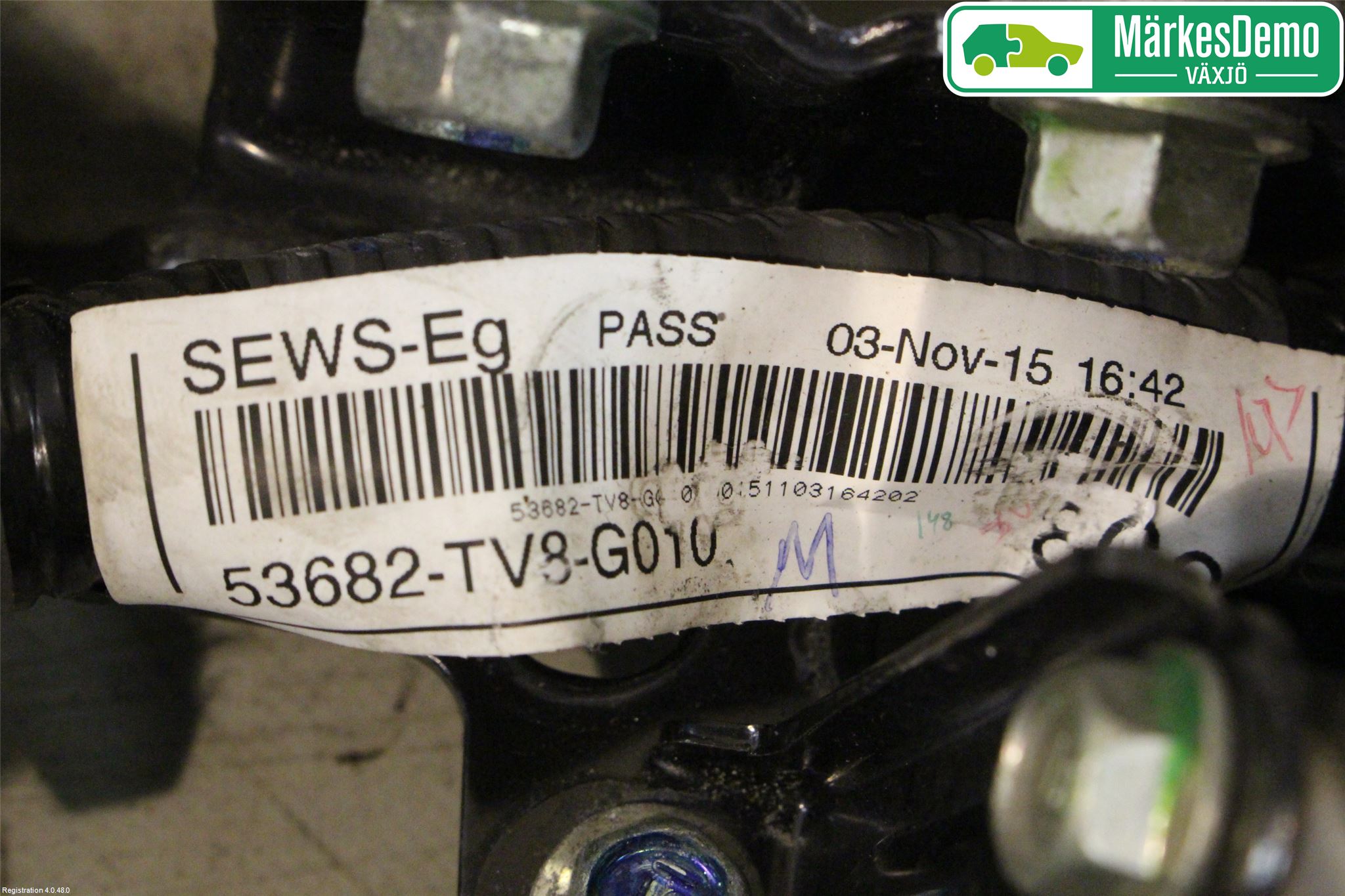 Honda CIVIC 12-16 Servo Snekke - Tannstang