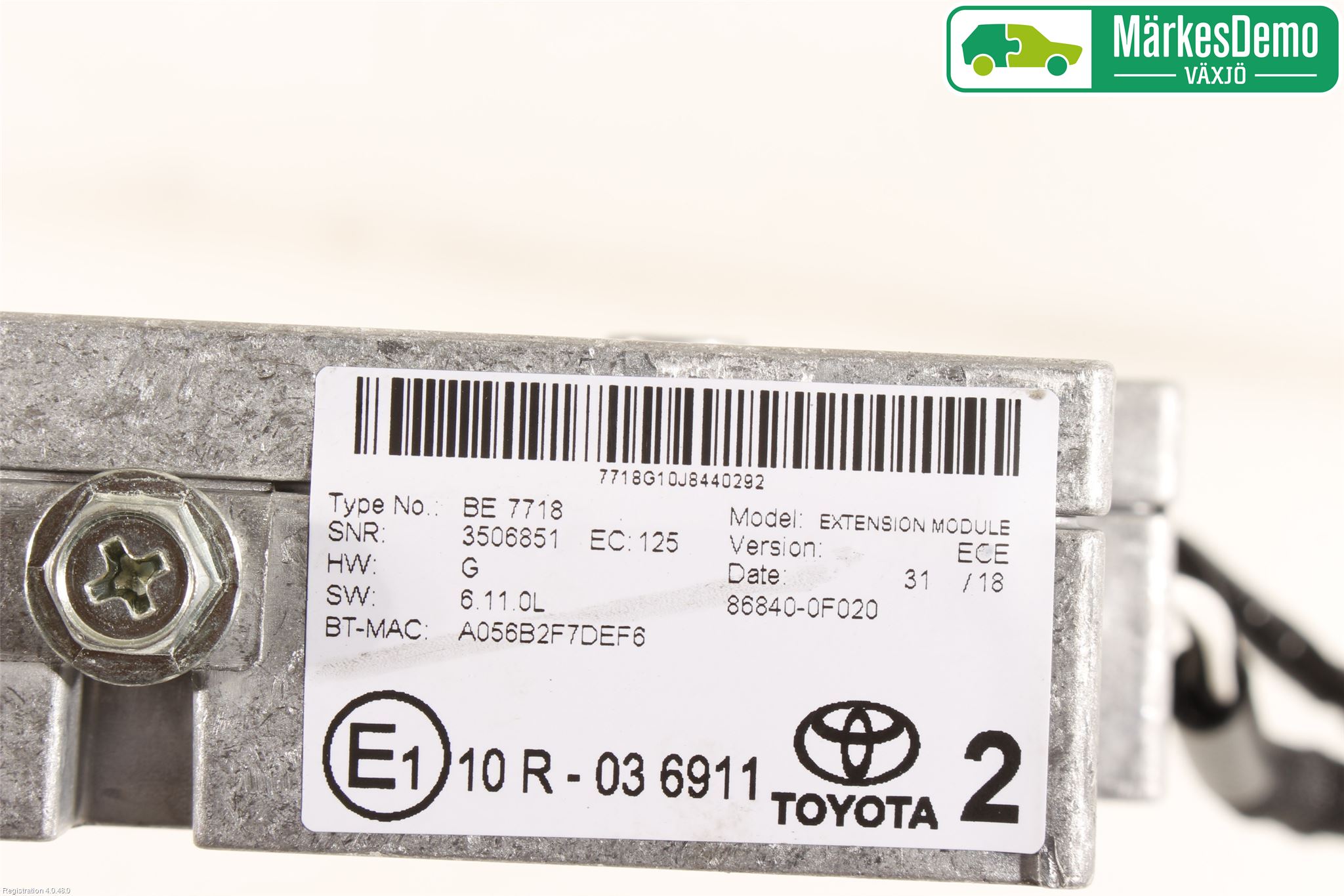 Toyota AURIS 13-19 Stereo Radio Med Cd
