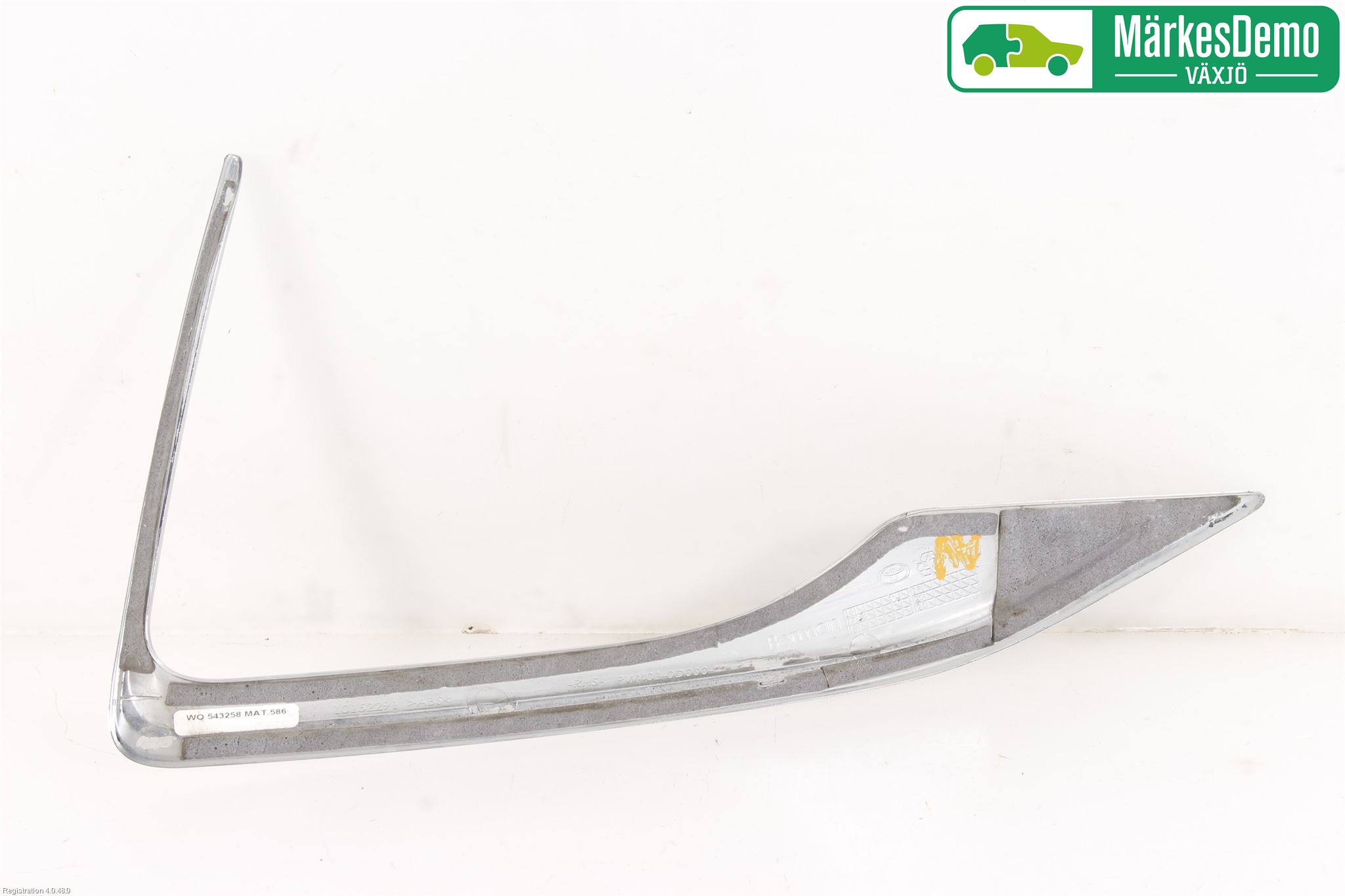 Toyota YARIS XP130 15-20 Støtfanger Bak Hjørne Høyre