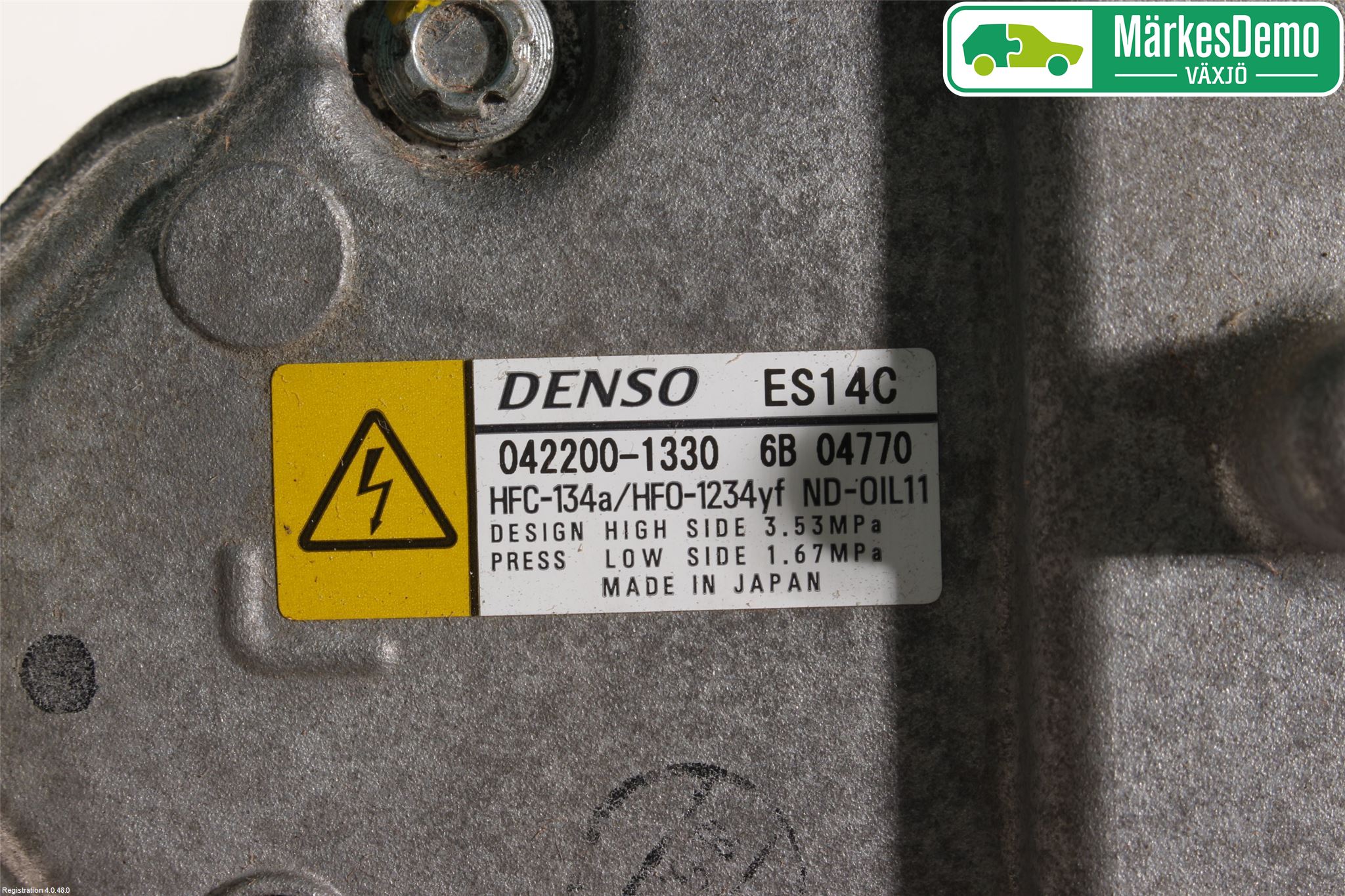 Toyota AURIS 13-19 Varme Ac Kompressor