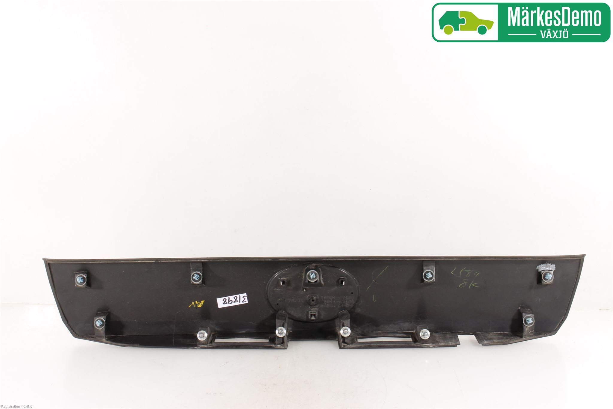 Toyota PRIUS+ ZVW40 12-20 Refleksplate - Skiltplate